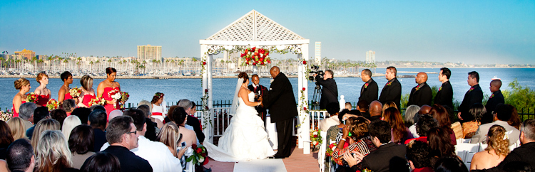 Orange County Wedding Photographer Los Angeles Elegant Visions The Reef Long Beach Ca